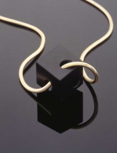 Submission by Alan Revere for the 1996 cube American Jewelry Design Council Project