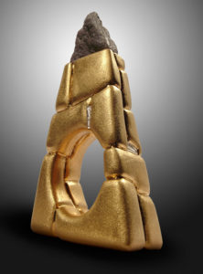 Submission by Alan Revere for the 2005 pyramid American Jewelry Design Council Project