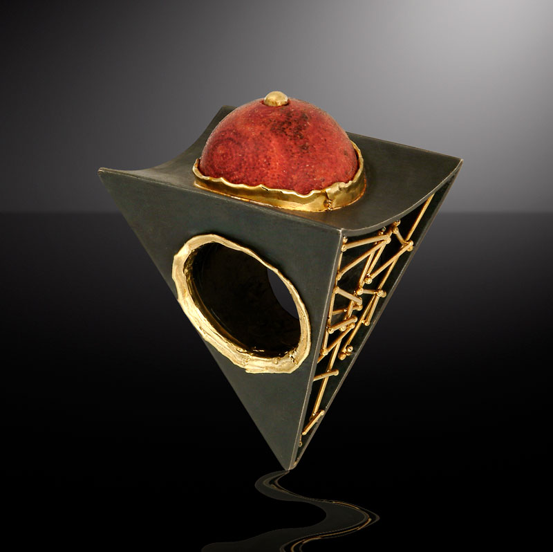 Submission by Alishan Halebian for the 2005 pyramid American Jewelry Design Council Project