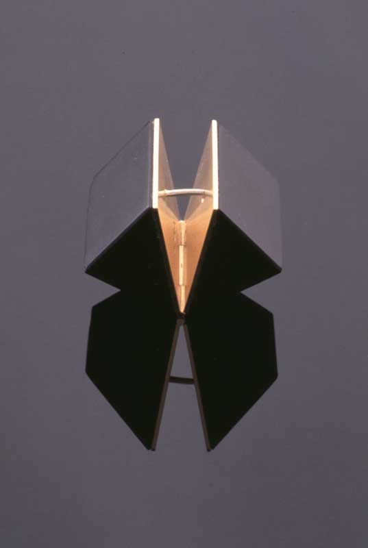 Submission by Diana Vincent for the 1996 cube American Jewelry Design Council Project