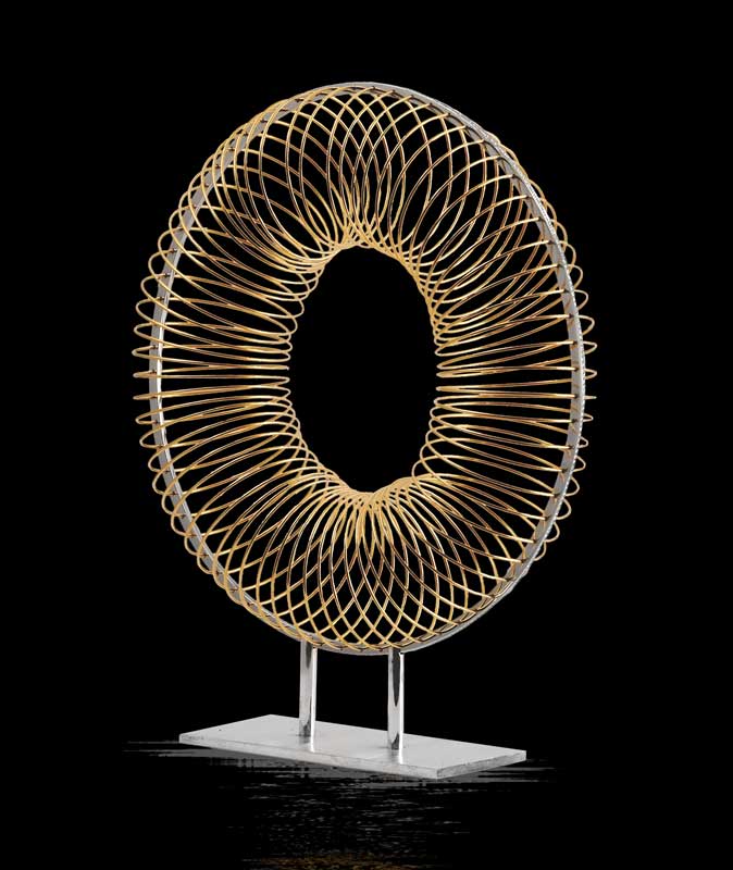 Submission by Eddie Sakamoto for the 1997 wheel American Jewelry Design Council Project