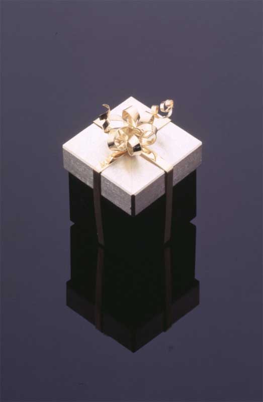Submission by Jean Francois Albert for the 1996 cube American Jewelry Design Council Project