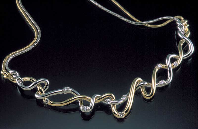 Submission by Jose Hess for the 1999 puzzle American Jewelry Design Council Project