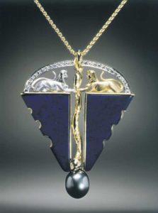 Submission by Michael Bondanza for the 1998 key American Jewelry Design Council Project