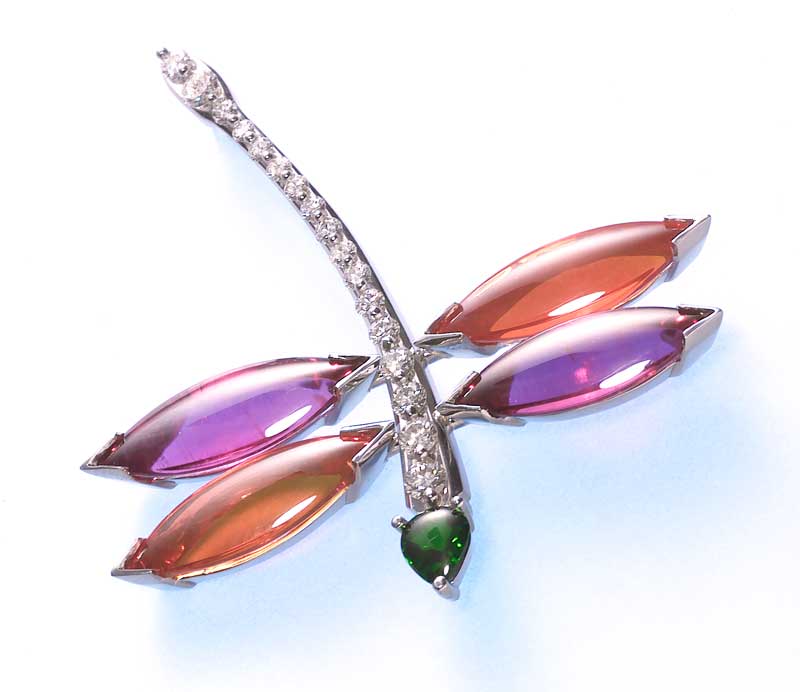 Submission by Paul Klecka for the 2001 flight American Jewelry Design Council Project