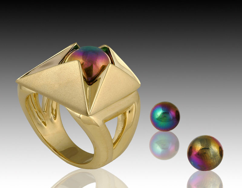 Submission by Ron Hartgrove for the 2005 pyramid American Jewelry Design Council Project