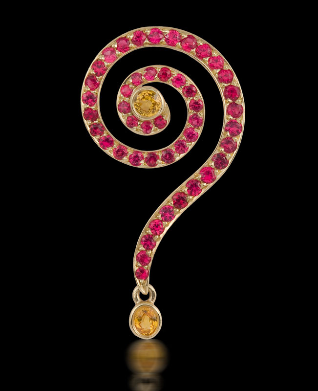 Submission by Susan Sadler for the 2007 spiral American Jewelry Design Council Project