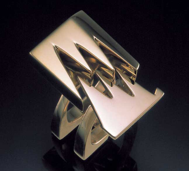 Submission by Takashi Wada for the 1999 puzzle American Jewelry Design Council Project