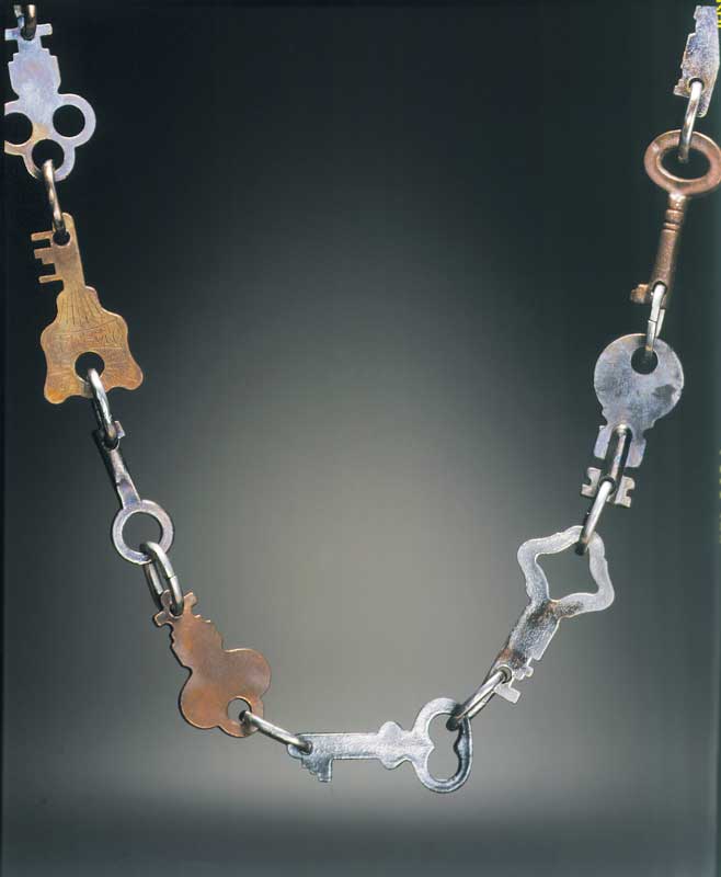 Submission by Tina Segal for the 1998 key American Jewelry Design Council Project