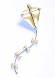 Submission by William Schraft for the 2001 flight American Jewelry Design Council Project