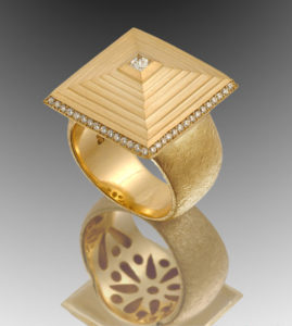 Submission by Christo Kiffer for the 2005 pyramid American Jewelry Design Council Project