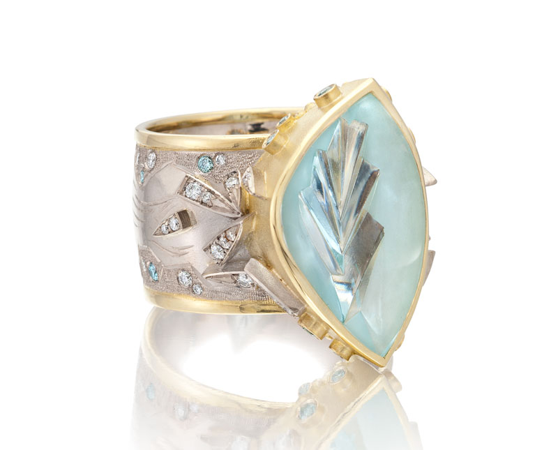 Submission by Cornelia Goldsmith for the 2012 ice American Jewelry Design Council Project