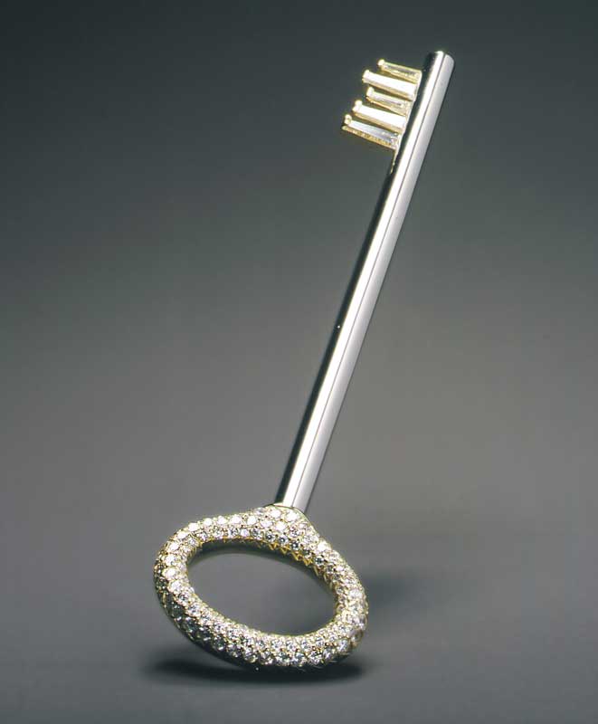 Submission by Jose Hess for the 1998 key American Jewelry Design Council Project