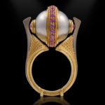 Submission by Kent Raible for the 2008 tension American Jewelry Design Council Project