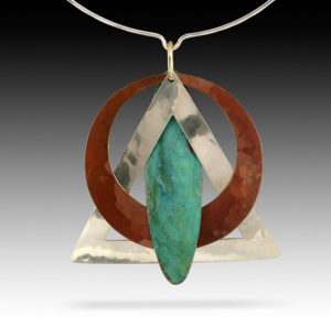 Submission by Robert Lee Morris for the 2005 pyramid American Jewelry Design Council Project