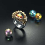 Submission by Ron Hartgrove for the 2002 peekaboo American Jewelry Design Council Project