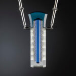 Detail Of Linda MacNeil Necklace "Lucent Lines 35 18"